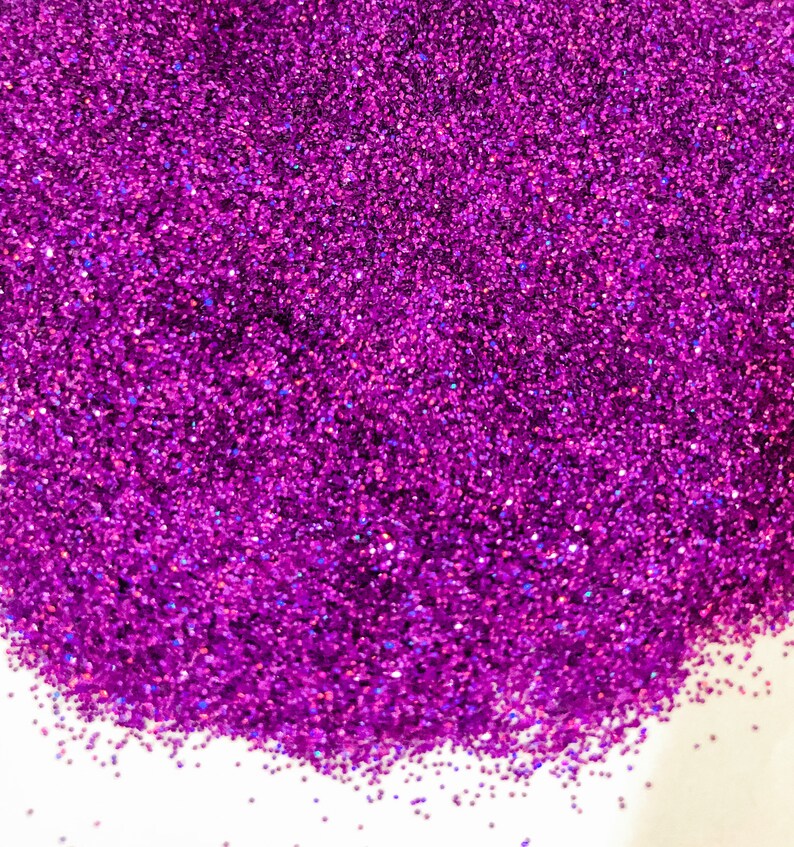 Disco Baby Ultra Fine Purple Holographic Poly Glitter Mix for - Etsy