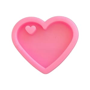 Small Heart Hearts Silicon Keychain Key Chain Mold Ships From USA H12-1