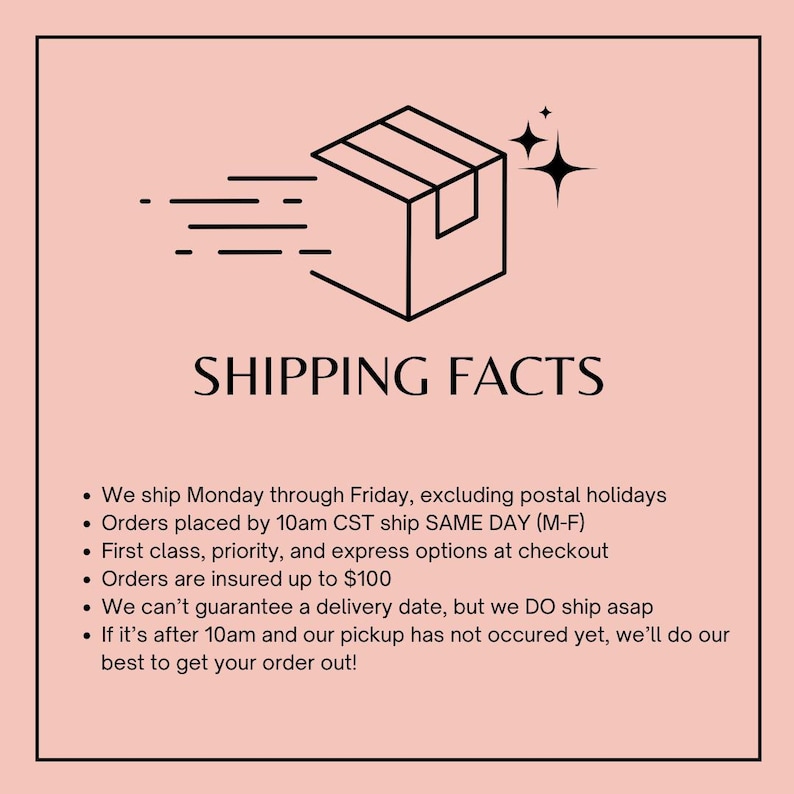 shipping facts