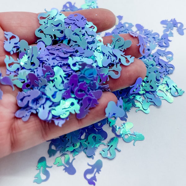 Purple Mermaid Sea Iridescent Fun Party Confetti Chunky Poly Glitter for Glitter Epoxy Tumblers Ships From USA C8-5-4