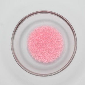 Light Pink AB Glass Micro Beads for Nail Art, Pixie Mini, 5 Gram Jar, 1MM Size, Jewelry Craft Supplies, Embellishment, Undrilled