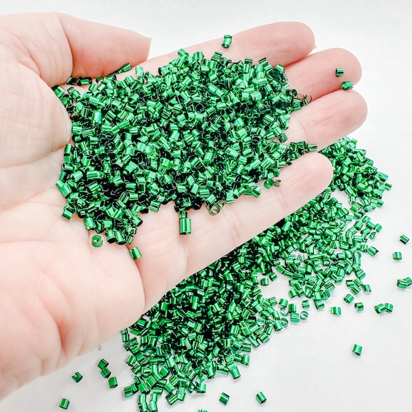 20 Grams Green Metallic Crispy Crunchy Bingsu Bead Beads For Making Slime Fake Faux Craft Ships From USA
