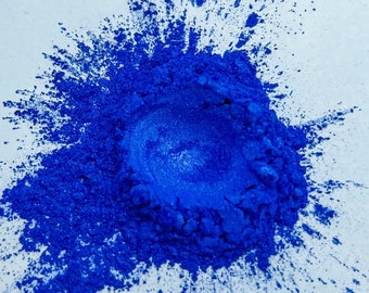 Ritzy Royal Blue #014 Mica Powder 3 GRAM JAR Soap Making Epoxy Crafts Slime Lip Gloss Cosmetic Safe Glitter Epoxy Tumblers Ships From USA