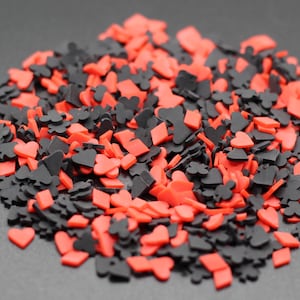 Poker Mix Heart Spade Diamond Club Card Polymer Clay Slice Snowglobe Tumblers, Slime, Hair Gel, Jewelry, Resin, DIY Projects Crafting B3-5-1