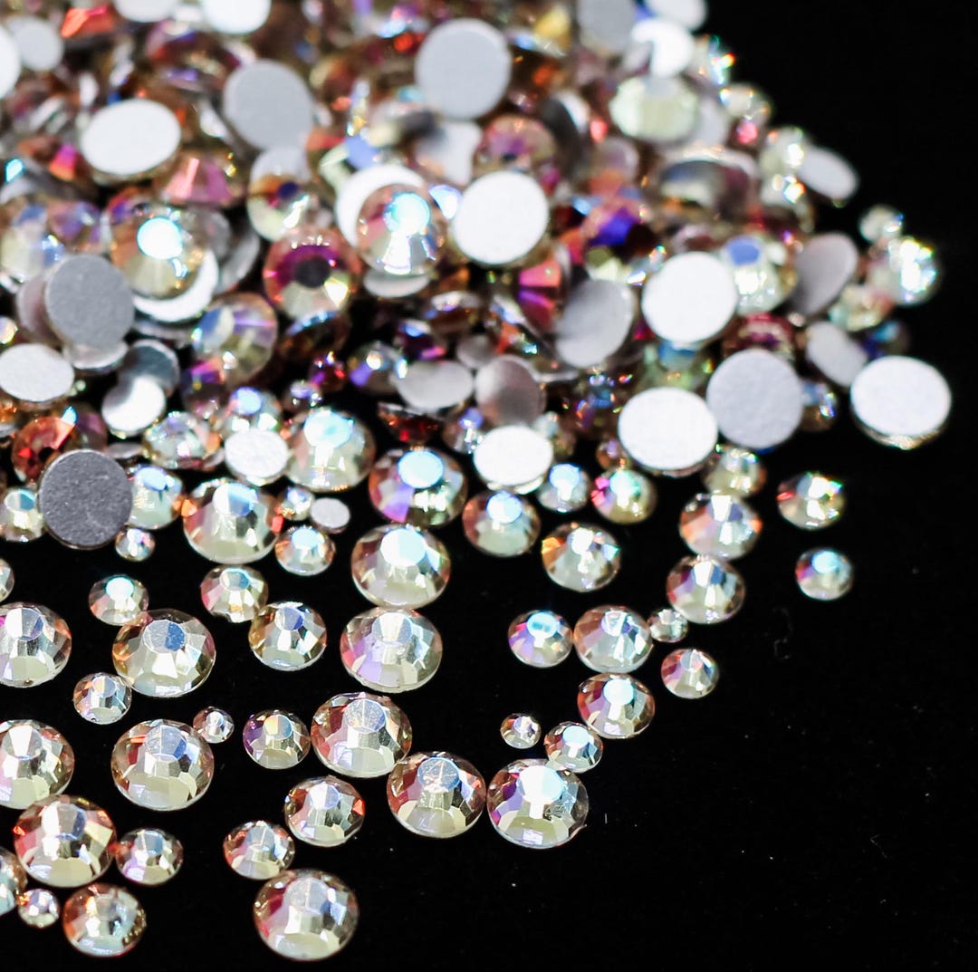 Sakura Flatback Rhinestone Flat Back 1440 Pc MIX Bag Dance Costume DIY ...