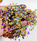 King Cake Mardi Gras Colors Purple Green Gold Chunky Poly Glitter Mix for Snowglobe Resin Epoxy Tumblers Hair Gel Ships From USA D4-1-3