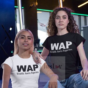 WAP - Wealth Assets Properties SVG/ Descargas instantáneas/ Descargas digitales/ Emprendedor/ Jefe/ Hustle/ Grind/ Camisas para ella/ Camisas para él
