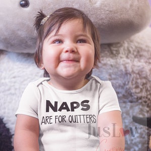 Naps zijn voor Quitters PNG SVG| Digitale download| Direct downloaden| Baby Onesies| Grappige Onesies| Grappige shirts|