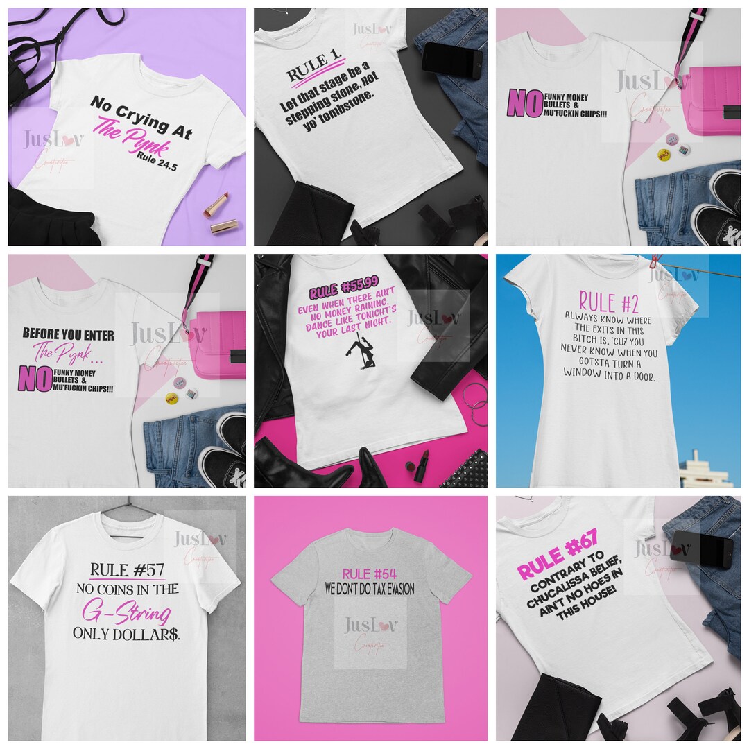 P Valley Uncle Clifford's Rules Bundle SVG & PNG Files Digital