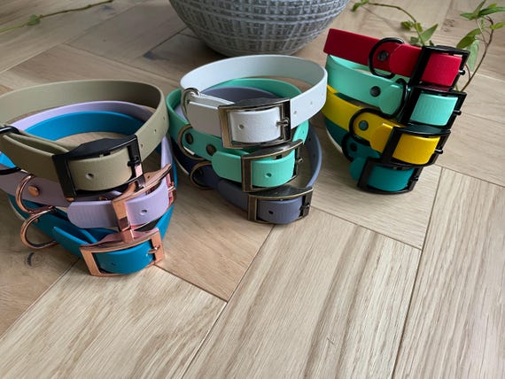 Waterproof Biothane Dog Buckle Collar | Design Your Own  | Made in the UK