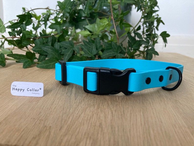 Biothane Dog Collar Waterproof Dog Collar Quick Release Etsy