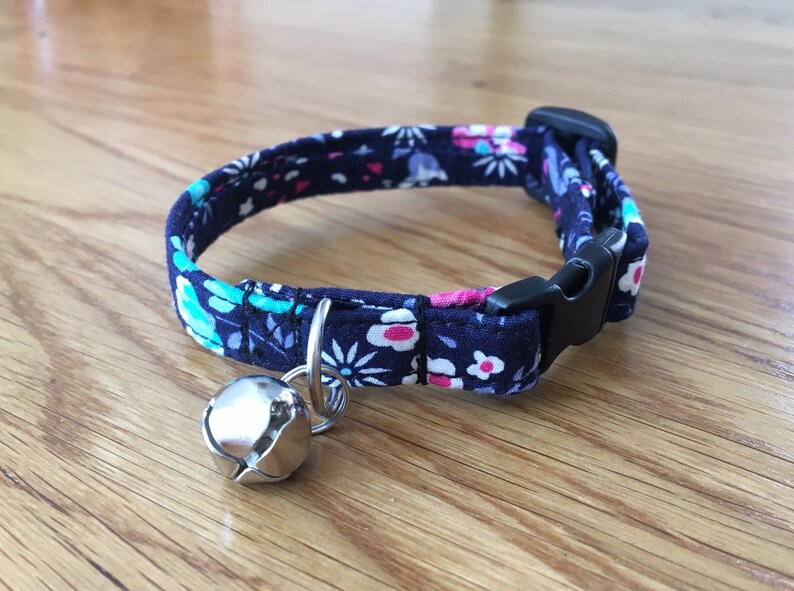 Cat Collar Kitten collar Quick Release Cat Collar Boy Etsy