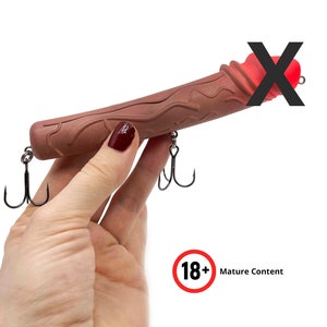 dick shaped fishing lures Cock Lure deep jigging while drift fishing and even trolling 1PCS 5g 10g 15g 20g