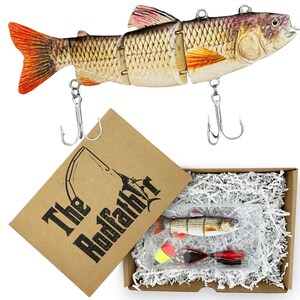 Gift for men | Fishing Gift For Man | Electronic Robotic Lure | Personalized Fishing Gift | Fisherman Gift | Gift For Bass Fisherman | Gifts