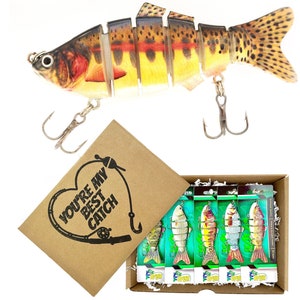 Christmas 1st Wedding Fishing Lure Fisherman Gifts for Husband Boyfriend  Mens Couple Gift Happy Anniversary Keepsake Gift for Him Christmas Birthday  : Buy Online at Best Price in KSA - Souq is