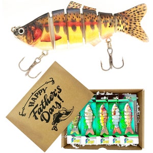 Grandpa Gift | Fishing Lure Gift Set For Men | Perfect Gift For Fisherman In Your Life | Man Fishing Gift | Anniversary Gifts For Him