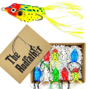Bass Fishing Lure Gift Set  | Fishing Gift For Fisherman | Fishing Gift For Him | Gift For Dad | Personalize Gift | Anniversary Gift for men