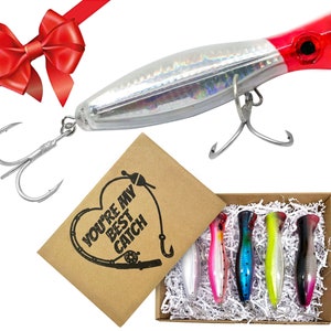 Fishing gifts for Men | Bass Fishing Gift Set | Fishing Lure | Bait Fish | Gift For Fisherman Around You | Tackle Gear |