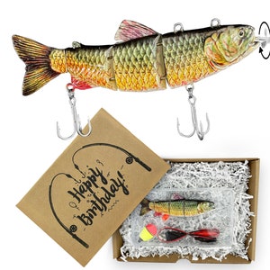 Gift for Nephew | Bass Fishing Gifts | Fishing Gifts Idea | Tackle Box | Custom Fishing Lure | Best Gift for fisherman