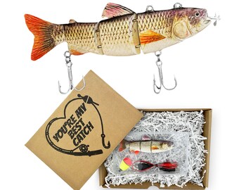 Fishing Gifts | Fishing Present | Bass Fishing Gift | Fishing Gifts Idea | Tackle Box | Custom Fishing Lure | Fishing Gifts For Men| Fishing