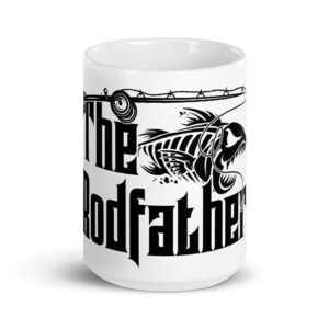 Fishing Gifts | Rod Father Fishing Classy Looking Coffee Mug | Best Fishing Gifts For Men | Fisherman Gift | Coffee Glass |