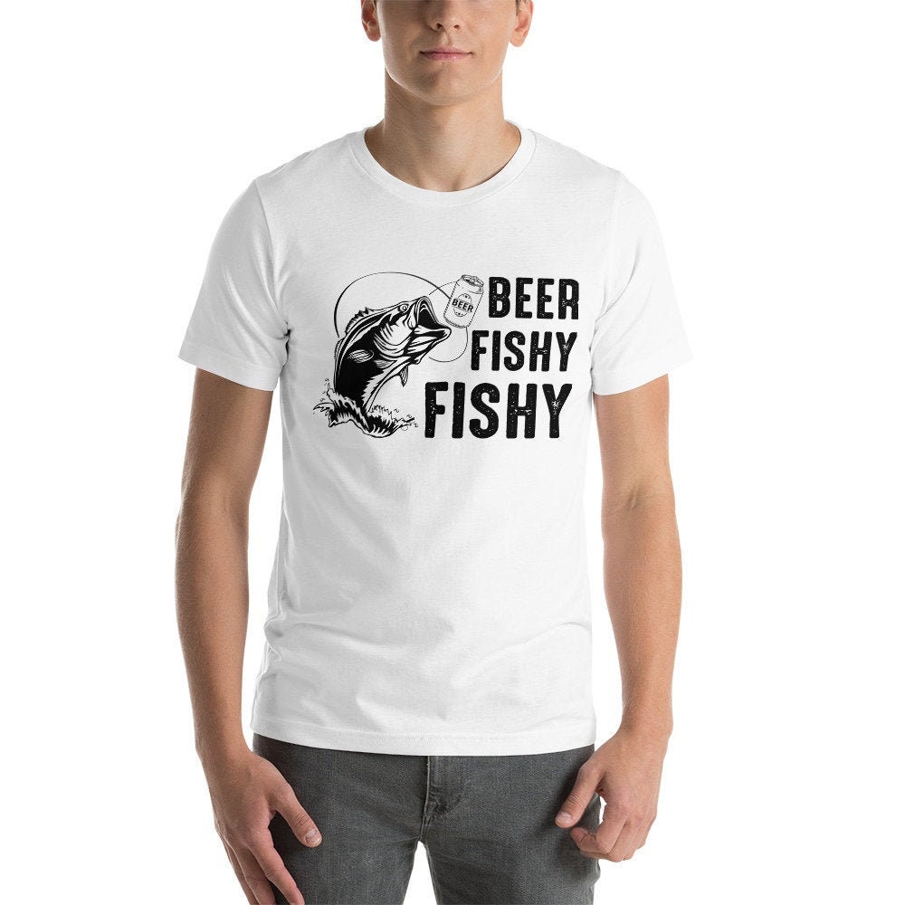 beer fishing shirt