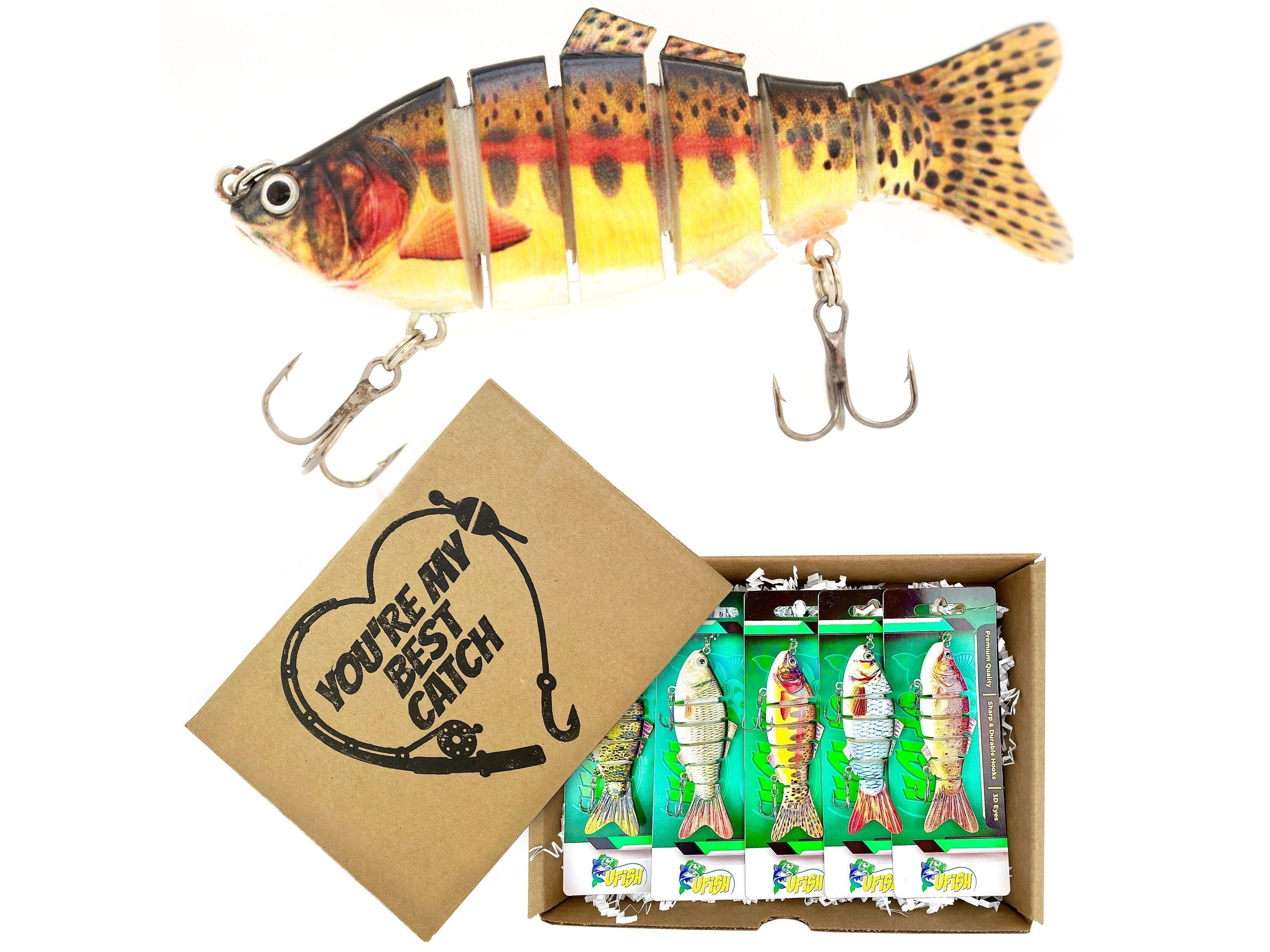 Gift for Him You're My Best Catch Custom Fishing Lure Gift Set for Men  Perfect Gift for Fisherman in Your Life Bass Fishing fishing 
