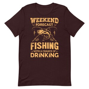 Fishing With Chance To Drink | Fishing Gift for Man | Gift For Dad Who Loves Fishing | Fishing Shirt | Fisherman Shirt | Fathers Day Gift