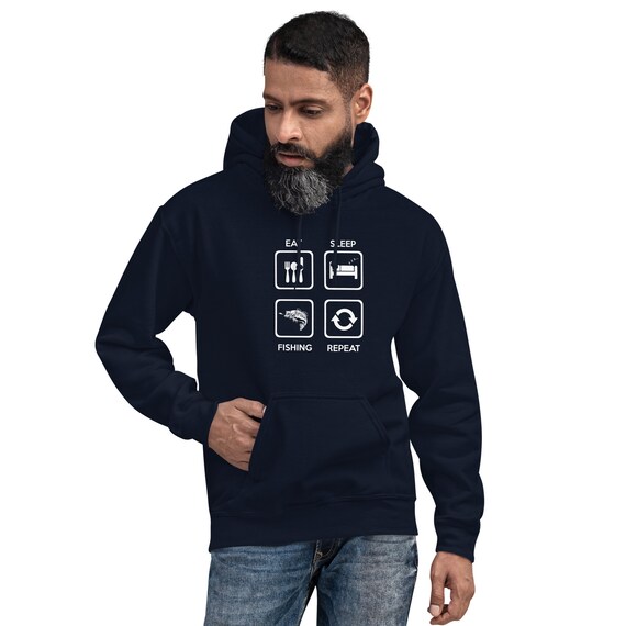 Eat Sleep Fishing and Repeat Trending Fishing Hoodies Best Gift for Fishing Lover Birthday Gift for Manly Man Gift for Dad Fishing Etsy Ireland