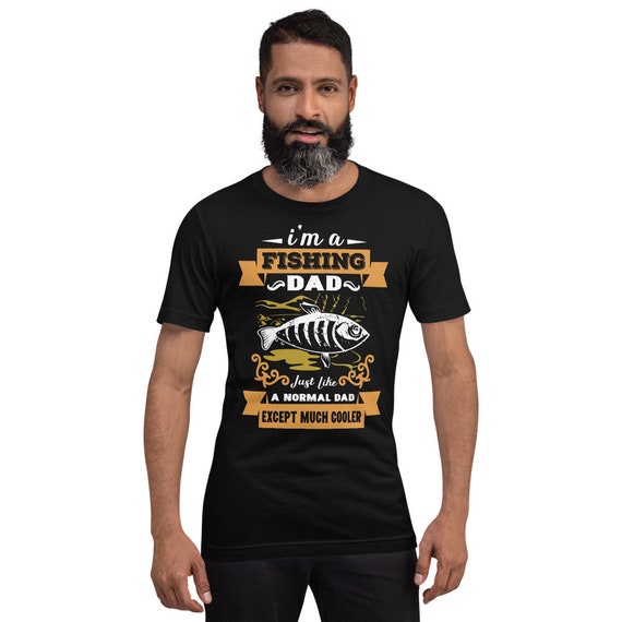 Papá camiseta / Día del Padre Camisa de regalo para el hombre / Regalo de pesca  para papá marido novio / Camisa de pesca con mosca / Día del Padre Presente  / Bass Fishing -  México