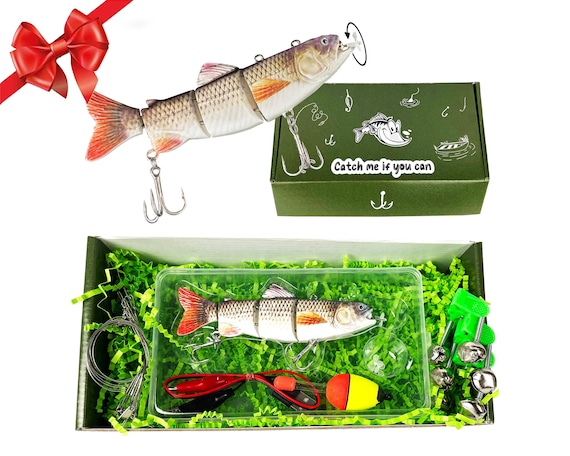 Valentines Day Gift for Him Robotic Fishing Lure Fishing Gift for Man  Personalized Fishing Gift Fishing Gifts for Men Fishing 