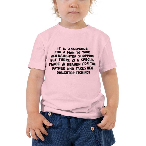 Daughter and Father Who Go Fishing Together Toddler Daughter Fishing Shirt  Perfect Gift From Dad to Daughter Toddler Fishing Outfit -  Canada