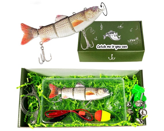 electronic fishing accessories Gift for Fisherman | Fishing Gift for Man | Electronic Robotic Lure |  Personalized Fishing Gift | Gift for Bass Fisherman | Fathers Day Gift