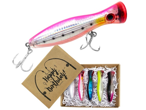 Fishing Lure Gift for Dad Fishing Gift for Men Personalize Fishing Lure  Collection Gifts for Dad Gift for Fisherman in Your Life 