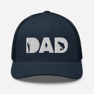 DAD Fishing Hat | Best Gift For Your DAD On Fathers Day | Perfect Fishing Cap For Fishing Trip | Best Father Best Gift