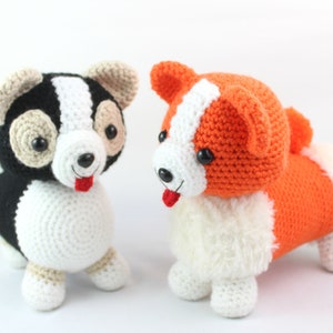 Corgi Dog Amigurumi Crochet Pattern - PDF Digital File Tutorial