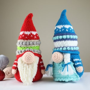Gnome Gonk Amigurumi Christmas Crochet Pattern PDF Digital File Tutorial image 2