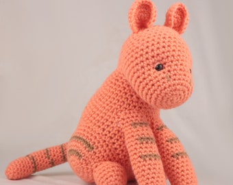 Classic Tigger from Winnie the Pooh Vintage Amigurumi Crochet Pattern - PDF Digital File Tutorial