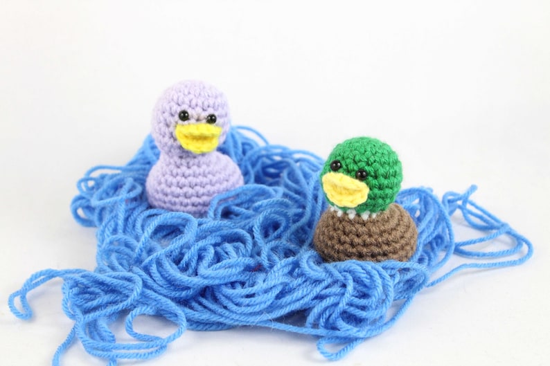 20 Minute Duck Amigurumi Crochet Pattern PDF Digital File Tutorial image 3