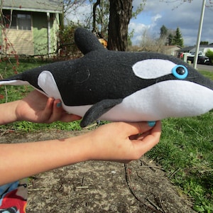 ORCA WHALE STUFFED Animal
