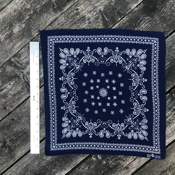 Vintage 1960's elephant brand all cotton bandana