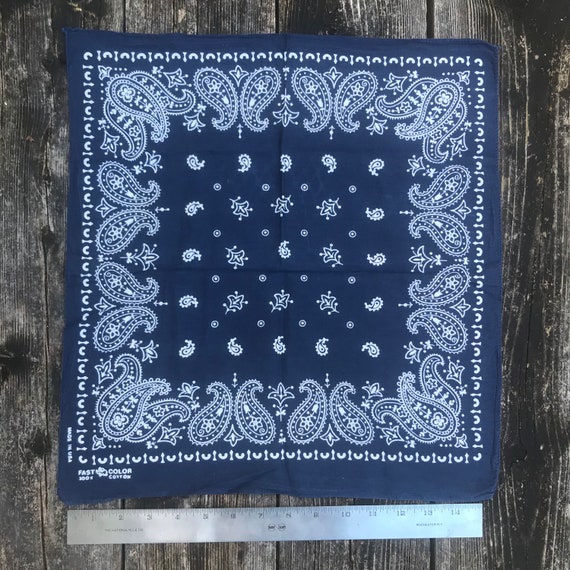 Vintage 1960's elephant brand all cotton bandana