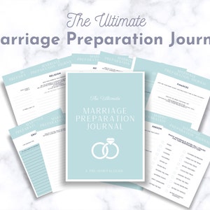 The Ultimate Wedding Preparation Guidebook | Premarital Counseling | Pre-Marriage Counseling Questions | Pre Marriage Gift