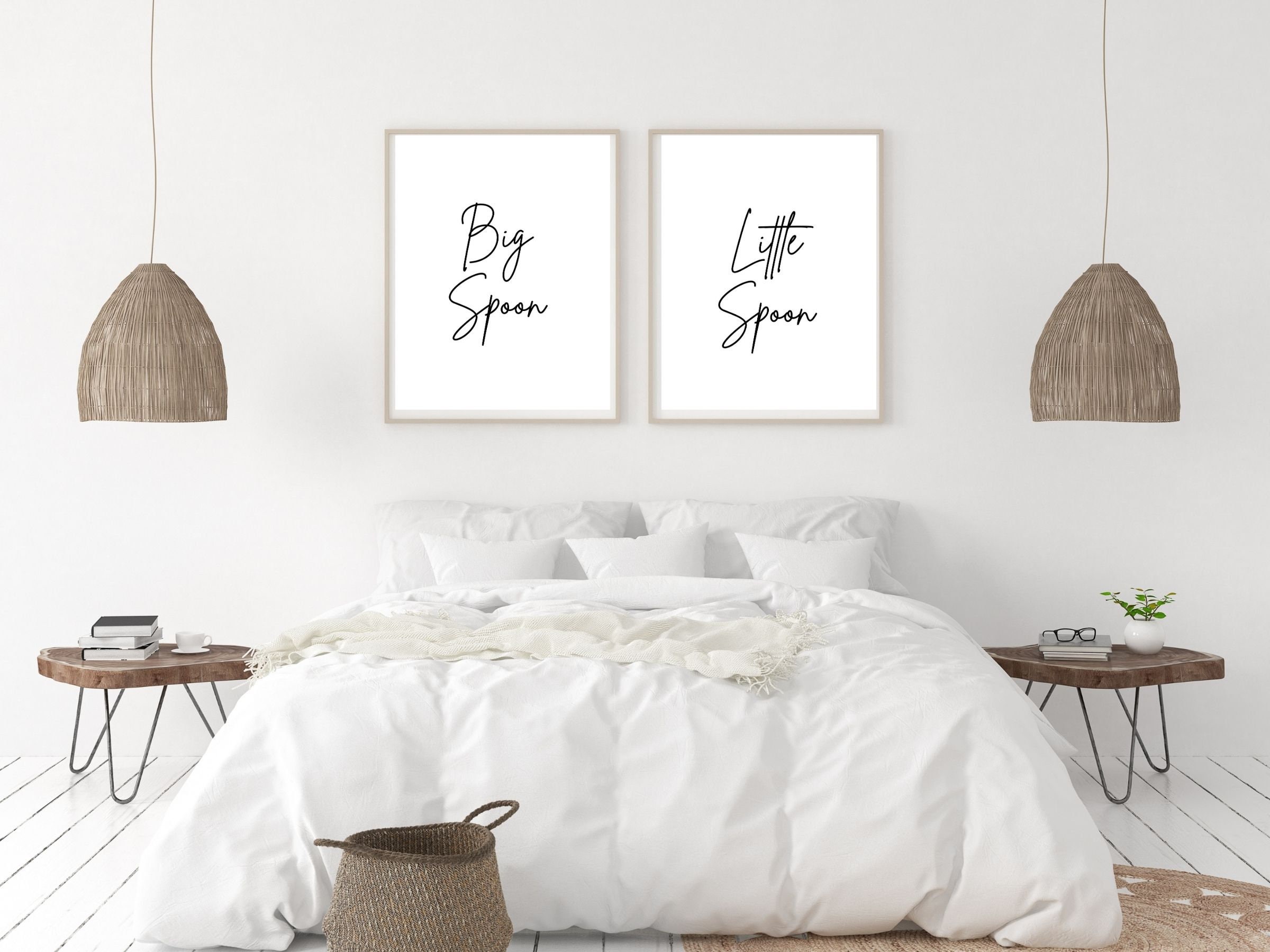 Bedroom Wall Art Printable Instant Decor Gift Big Spoon - Etsy