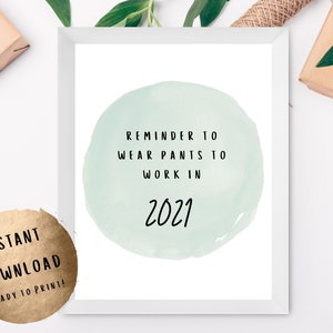 Quarantine Funny Wall Art Printable Instant Decor Gift Wear - Etsy