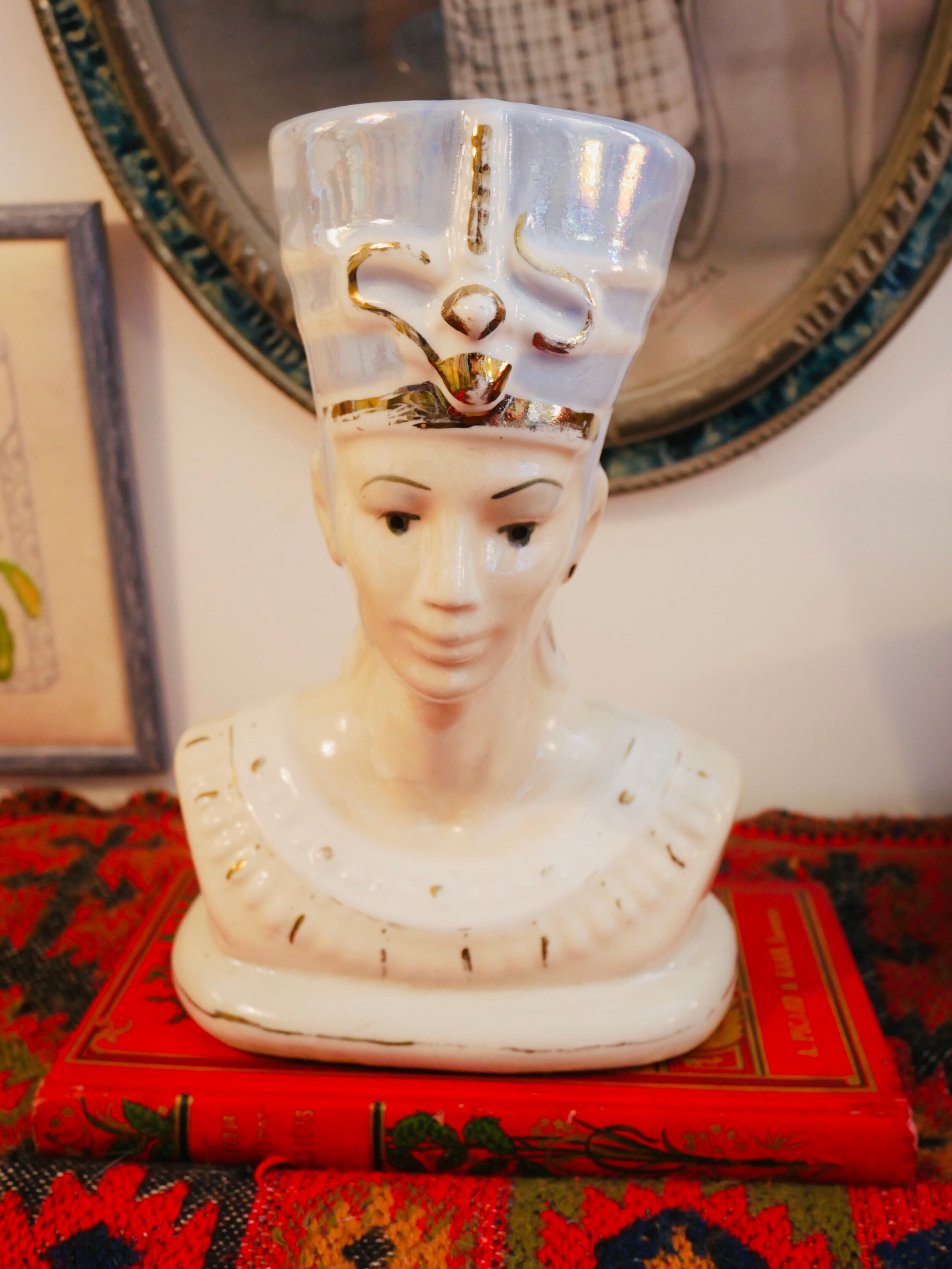 Buste de Nefertiti en Céramique