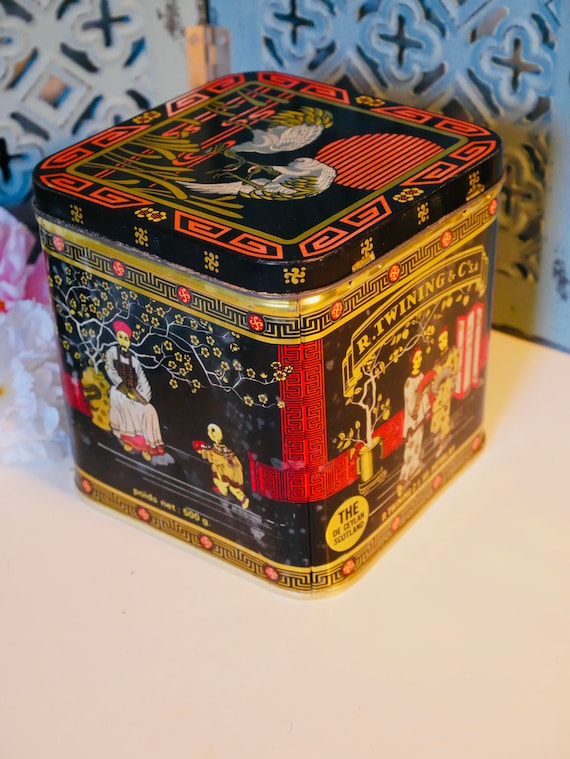 Twining Tea Metal Box Etsy