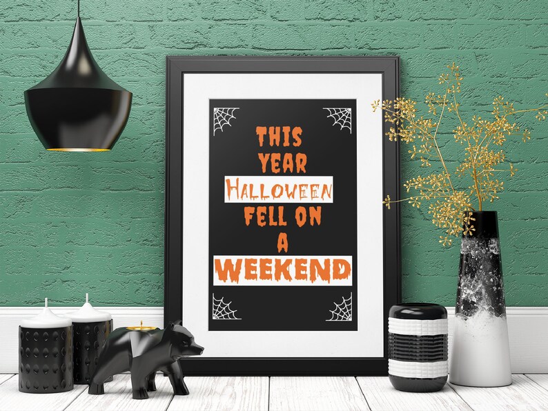 Halloween Fell on a Weekend Printable Poster Geto Boys My Etsy