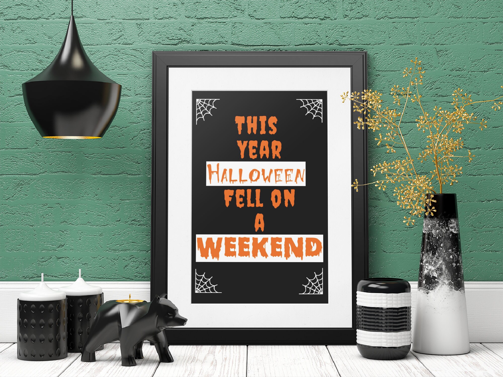 Halloween Fell on a Weekend Printable Poster Geto Boys My Etsy
