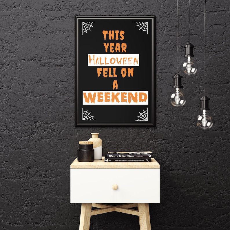 Halloween Fell on a Weekend Printable Poster Geto Boys My Etsy